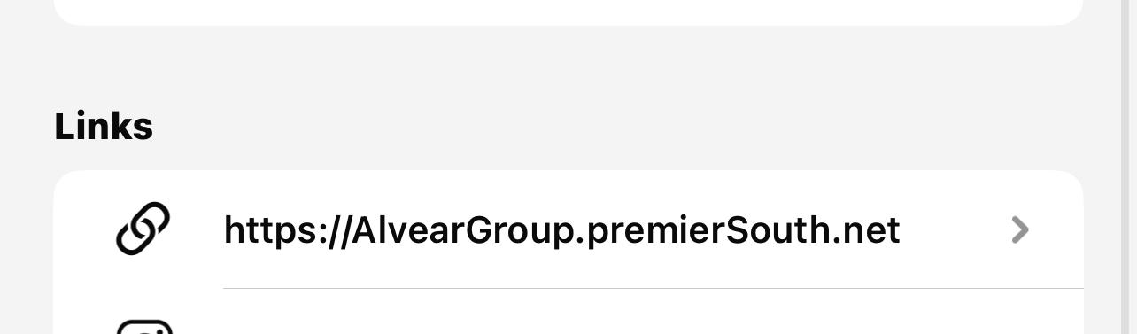 Alvear Group Premier South website link