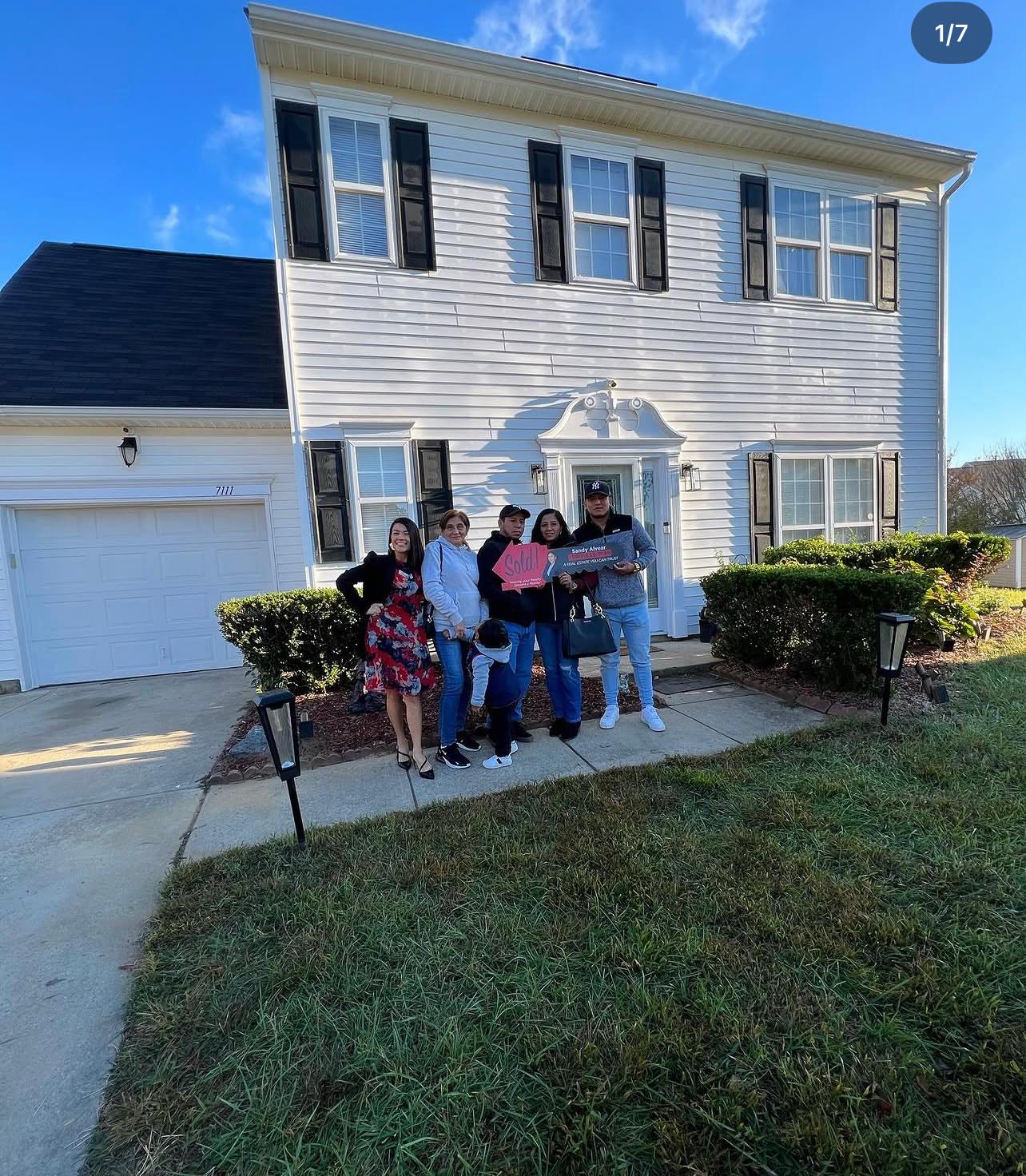 Family sold home in Clover SC — Alvear Homes
