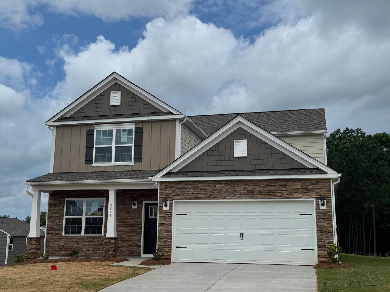 New construction craftsman home — Belmont NC — Alvear Group